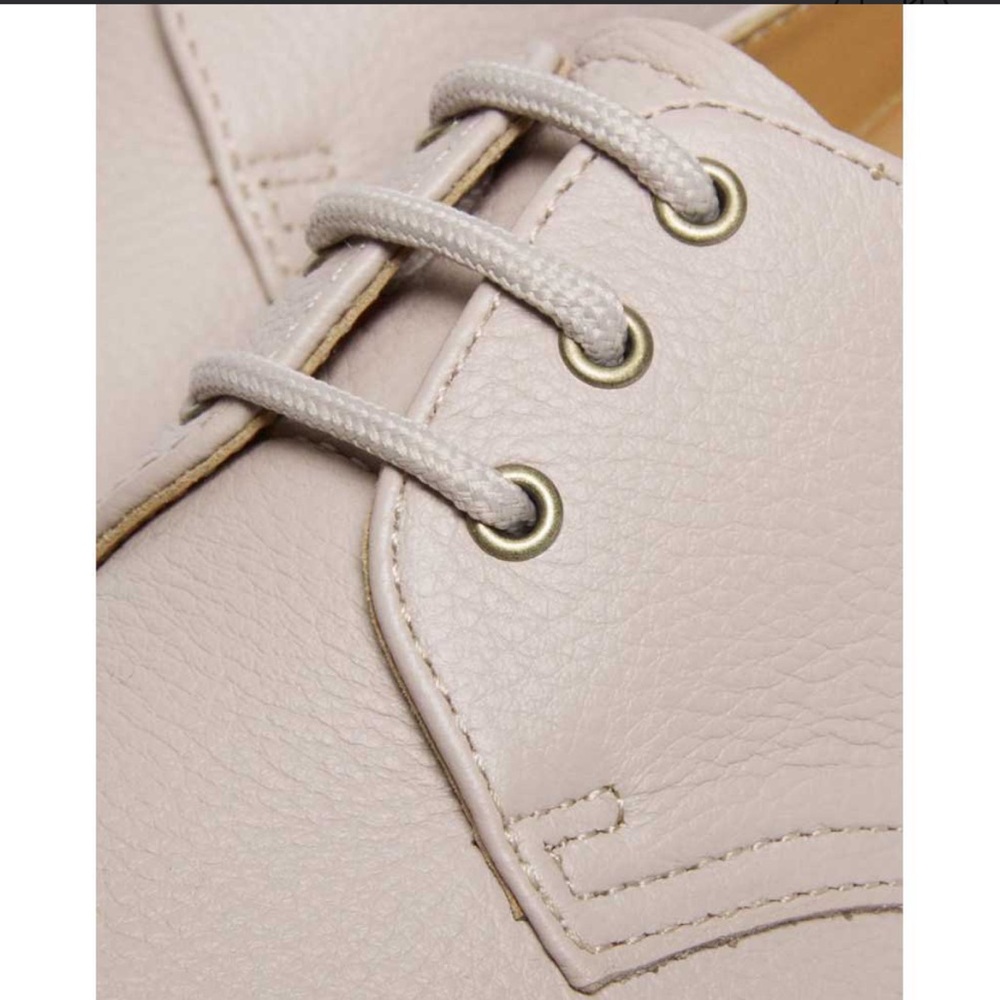 Dr. Martens Cream Leather Flats - Picture 4 of 6